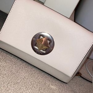 Kate Spade two tone nude crossbody